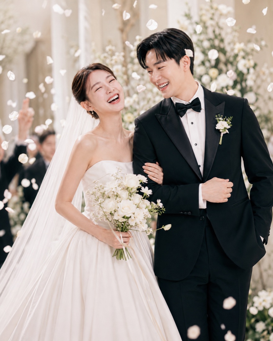 Confetti and laughter